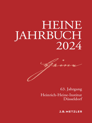 cover image of Heine-Jahrbuch 2024